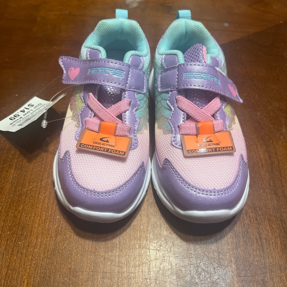 Geox Kids' Sneakers in Purple and Pink